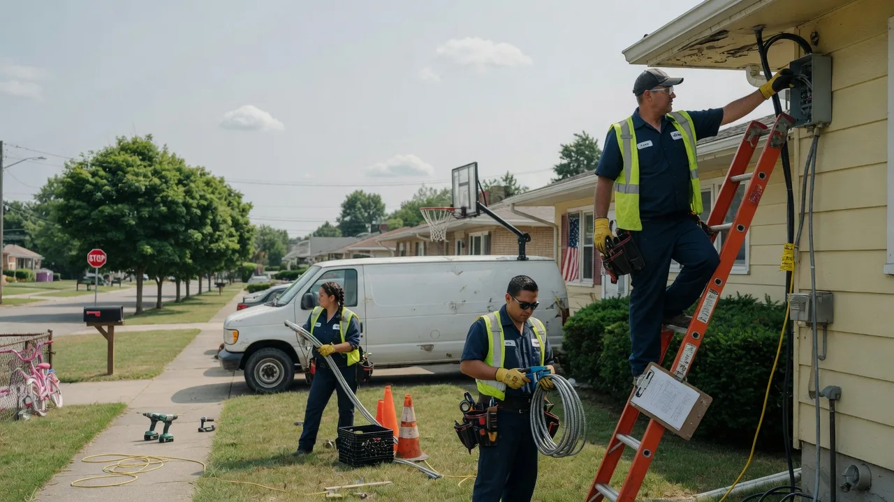 Licensed Electrician in Farnhamville, IA near me